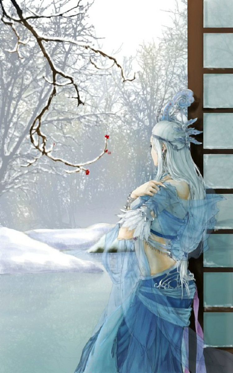 千仞雪背影图片